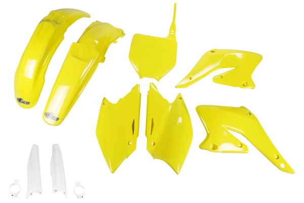 Full kit plastiche Suzuki - giallo - PLASTICHE REPLICA - SUKIT403F-102 - UFO Plast