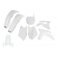 Full Kit Plastiche bianco per Suzuki RMZ 450 (2005-06) - PLASTICHE REPLICA - SUKIT404F-041 - Ufo Plast