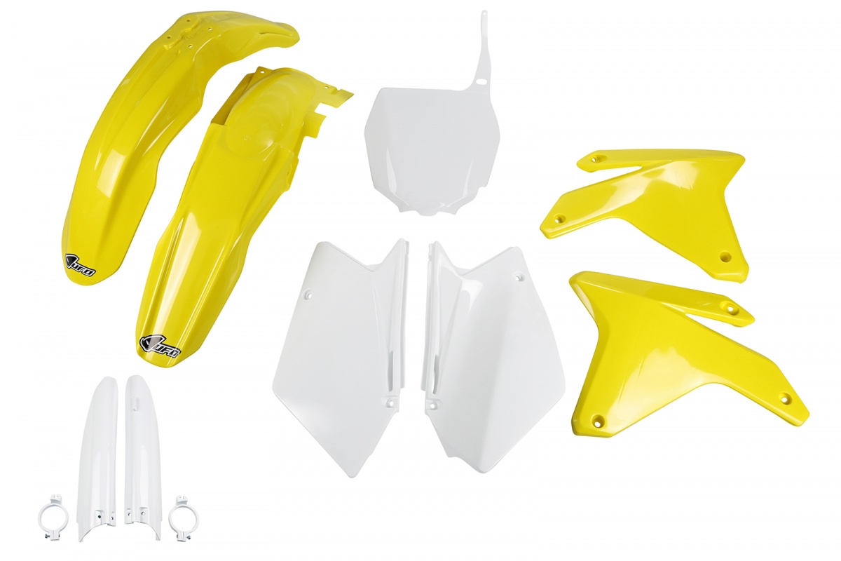 Full Kit Plastiche OEM Color per Suzuki RMZ 450 (2005-06) - PLASTICHE REPLICA - SUKIT404F-999 - Ufo Plast