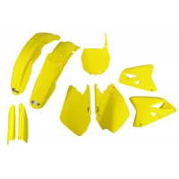 Full kit plastiche Suzuki - giallo - PLASTICHE REPLICA - SUKIT406F-102 - UFO Plast