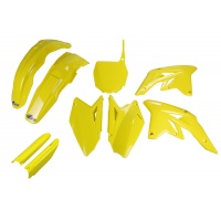 Full plastic kit Suzuki - yellow - REPLICA PLASTICS - SUKIT407F-102 - UFO Plast