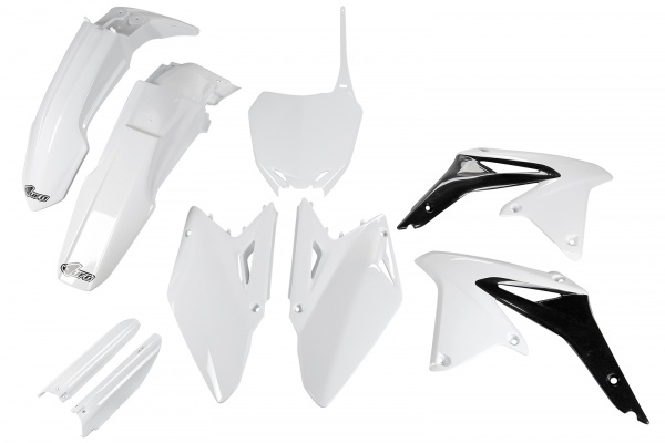 Full kit plastiche Suzuki - bianco - PLASTICHE REPLICA - SUKIT409F-041 - UFO Plast