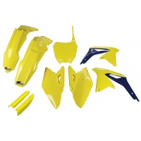Full plastic kit Suzuki - yellow - REPLICA PLASTICS - SUKIT409F-102 - UFO Plast
