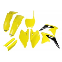 Full plastic kit Suzuki - yellow - REPLICA PLASTICS - SUKIT411F-102 - UFO Plast