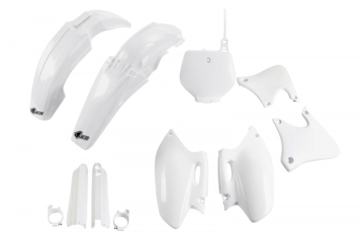 Full Kit Plastiche bianco per Yamaha YZF 400 (1998-99) - PLASTICHE REPLICA - YAKIT290F-046 - Ufo Plast