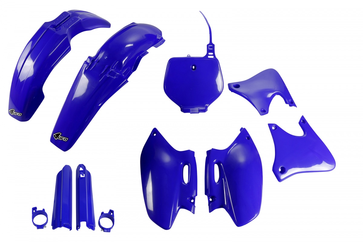 Full Kit Plastiche blu per Yamaha YZF 400 (1998-99) - PLASTICHE REPLICA - YAKIT290F-089 - Ufo Plast
