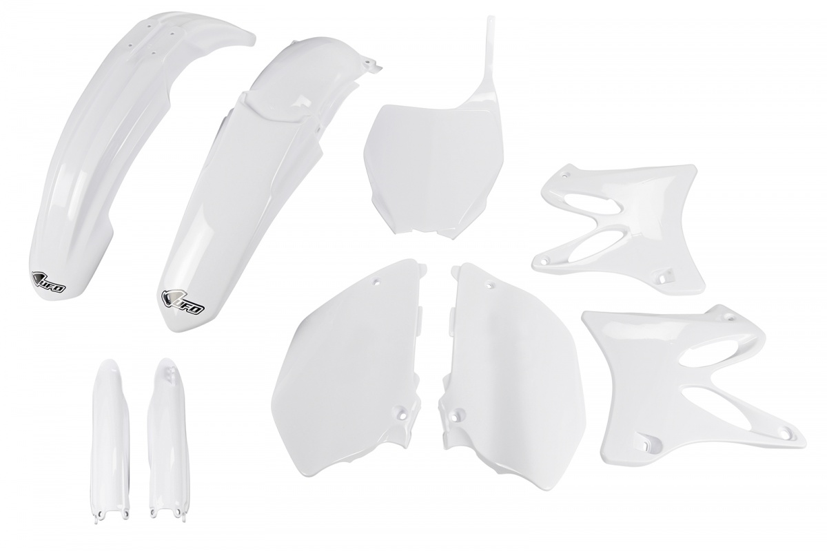 Full kit plastiche Yamaha - bianco - PLASTICHE REPLICA - YAKIT307F-046 - UFO Plast