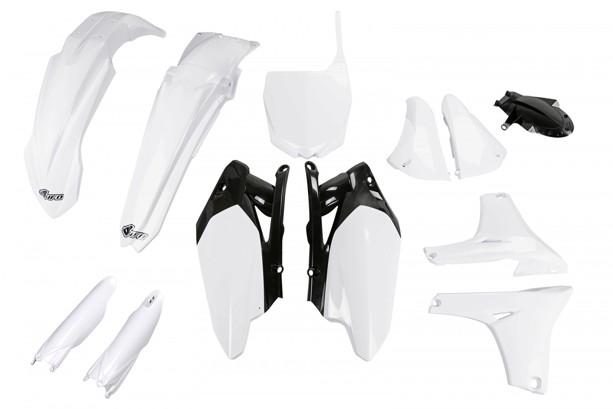 Full Kit Plastiche bianco per Yamaha YZF 450 (2011-13) - PLASTICHE REPLICA - YAKIT311F-046 - Ufo Plast
