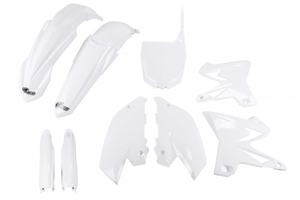 Full kit plastiche Yamaha - bianco - PLASTICHE REPLICA - YAKIT312F-046 - UFO Plast