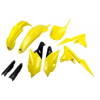 Full Kit Plastiche giallo per Yamaha YZF 250 (2014-18) - YZF 450 (2014-17) - PLASTICHE REPLICA - YAKIT318F-101 - Ufo Plast