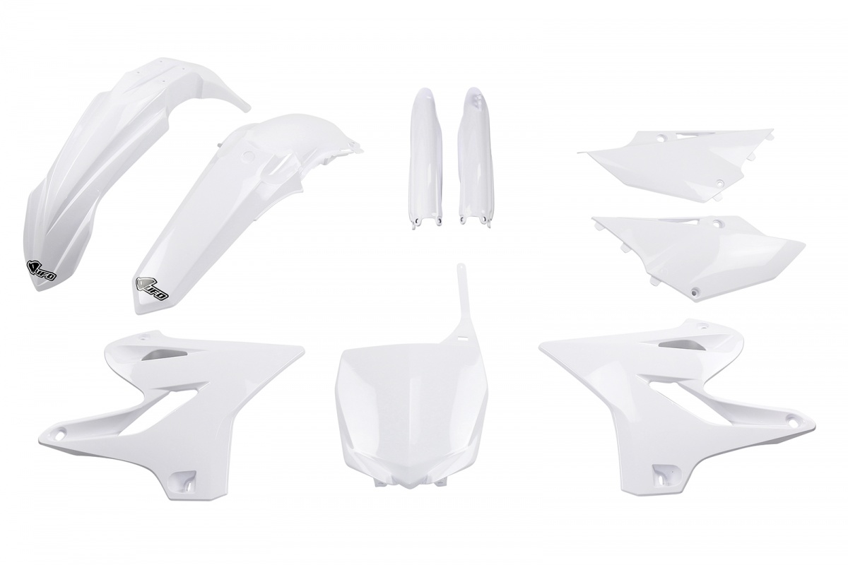 Full kit plastiche Yamaha - bianco - PLASTICHE REPLICA - YAKIT319F-046 - UFO Plast