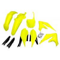 Full plastic kit Yamaha - neon yellow - REPLICA PLASTICS - YAKIT321F-DFLU - UFO Plast
