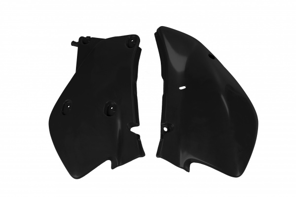 Fiancatine Laterali nero per Honda XR 650R (2000-25) - PLASTICHE REPLICA - HO03677-001 - Ufo Plast
