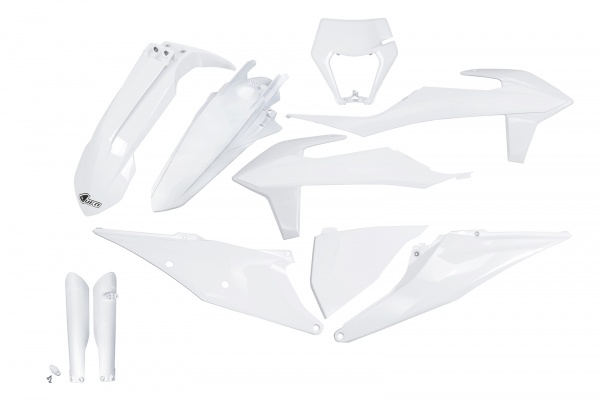 Full plastic kit / with headlight Ktm - Six Days 21-22 edition - REPLICA PLASTICS - KTKIT527F-999W - UFO Plast