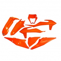 Kit Plastiche arancio fluoro per Ktm EXC 125/XC W125 - EXC 150/XC W150 / XC W150TPI - EXC 250/XC W250 - EXC-F 250/XCF W250 -....