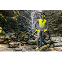 Maglia Mtb Terrain LV1 manica lunga nero e grigio - Maglie - JE05001-K - Ufo Plast