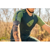 Mountain bike jersey Terrain SV1 short sleeves jersey green - Jersey - JE05002-A - UFO Plast