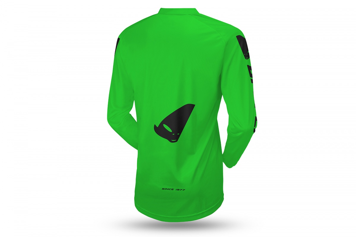 Motocross Radial jersey for kids green - Jersey - MG04531-AFLU - UFO Plast