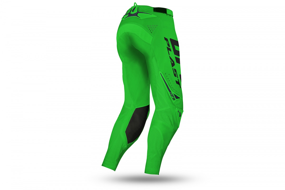 Pantaloni motocross Radial verde - Home - PI04528-AFLU - UFO Plast