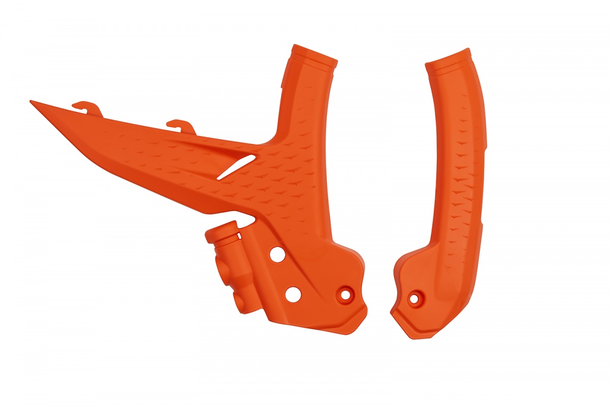 Protezione Telaio arancio per Ktm SX 250/XC 250 - SX 125/XC 125 - SX 150 - EXC 150/XC W150 / XC W150TPI - EXC 250/XC W250 - ....