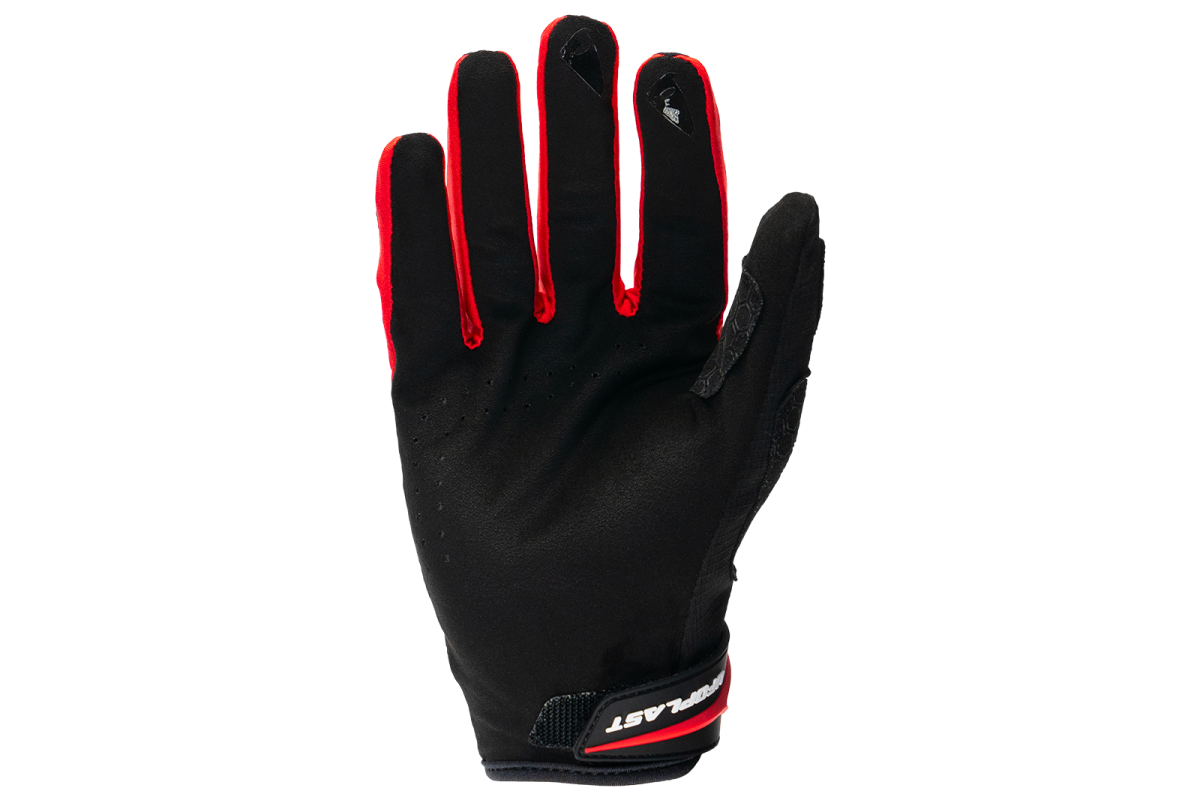 Motocross Hayes gloves red and black - Gloves - GL13001-KB - UFO Plast