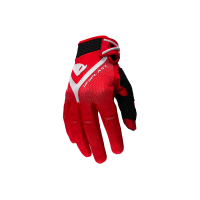Guanti motocross Hayes rosso e bianco - Guanti - GL13001-BW - UFO Plast