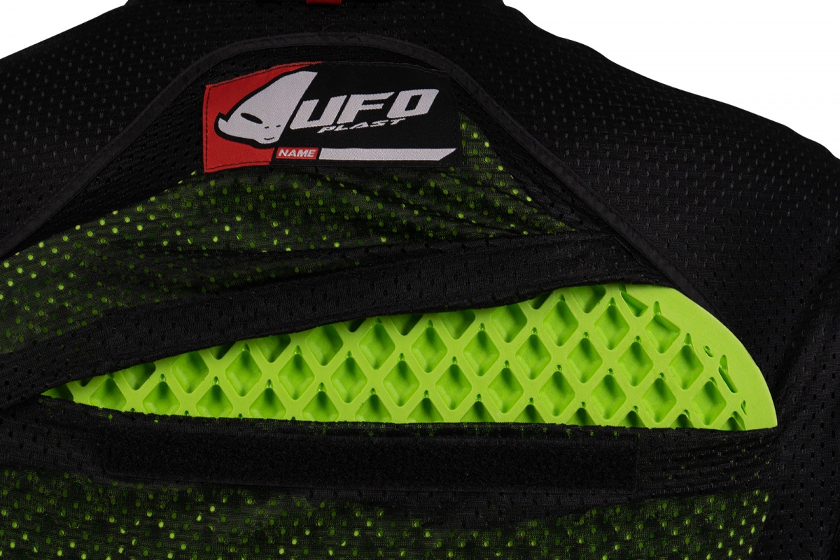 Giacca Enduro Taiga con protezioni incluse arancione fluo - Giacche - JA13002-KF - UFO Plast