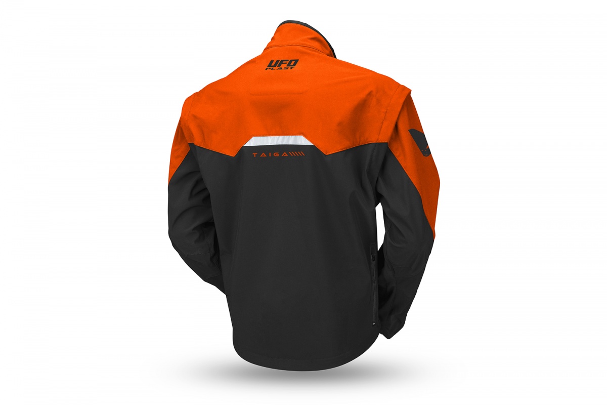 Giacca Enduro Taiga con protezioni incluse arancione fluo - Giacche - JA13002-KF - UFO Plast