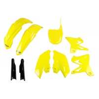 Full Plastic Kit yellow for Yamaha YZ 125 (2005-07) - YZ 250 (2005-07) - REPLICA PLASTICS - YAKIT327F-101 - Ufo Plast