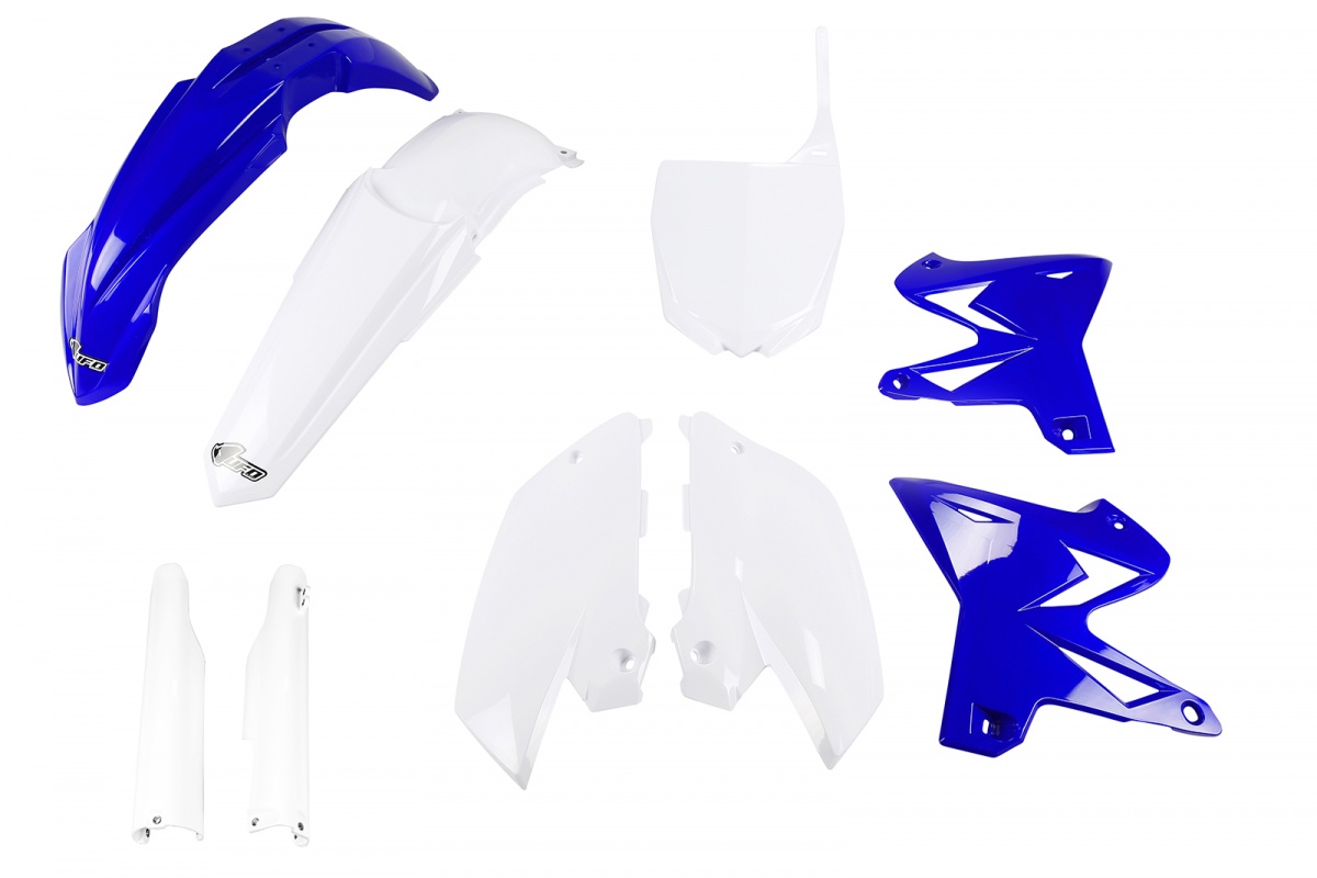 Full Plastic Kit OEM Color for Yamaha YZ 125 (2005-07) - YZ 250 (2005-07) - REPLICA PLASTICS - YAKIT327F-999W - Ufo Plast