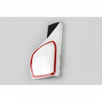 Side Panels white for Yamaha TT 600 (1984-92) - REPLICA PLASTICS - YA02812-046 - Ufo Plast