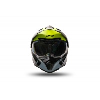 Motocross Aries helmet black and neon yellow - Helmets - HE13500-DK - UFO Plast
