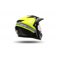 Casco motocross Aries nero e giallo fluo - Caschi - HE13500-DK - UFO Plast