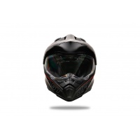 Casco motocross Aries nero e rosso - Caschi - HE13500-KB - Ufo Plast