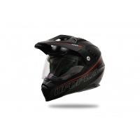 Casco motocross Aries nero e rosso - Caschi - HE13500-KB - Ufo Plast