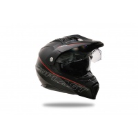 Casco motocross Aries nero e rosso - Caschi - HE13500-KB - Ufo Plast