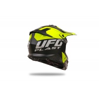 Casco motocross Intrepid nero e giallo fluo - Caschi - HE13400-KD - UFO Plast