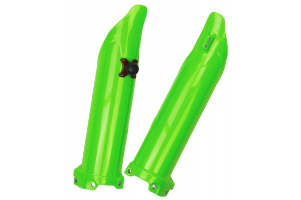 Fork slider protectors + quick starter - - Kawasaki - REPLICA PLASTICS - KA04757-026 - UFO Plast