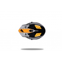 Casco motocross Korey da bambino grigio e arancione - Caschi - HE13600-EF - Ufo Plast