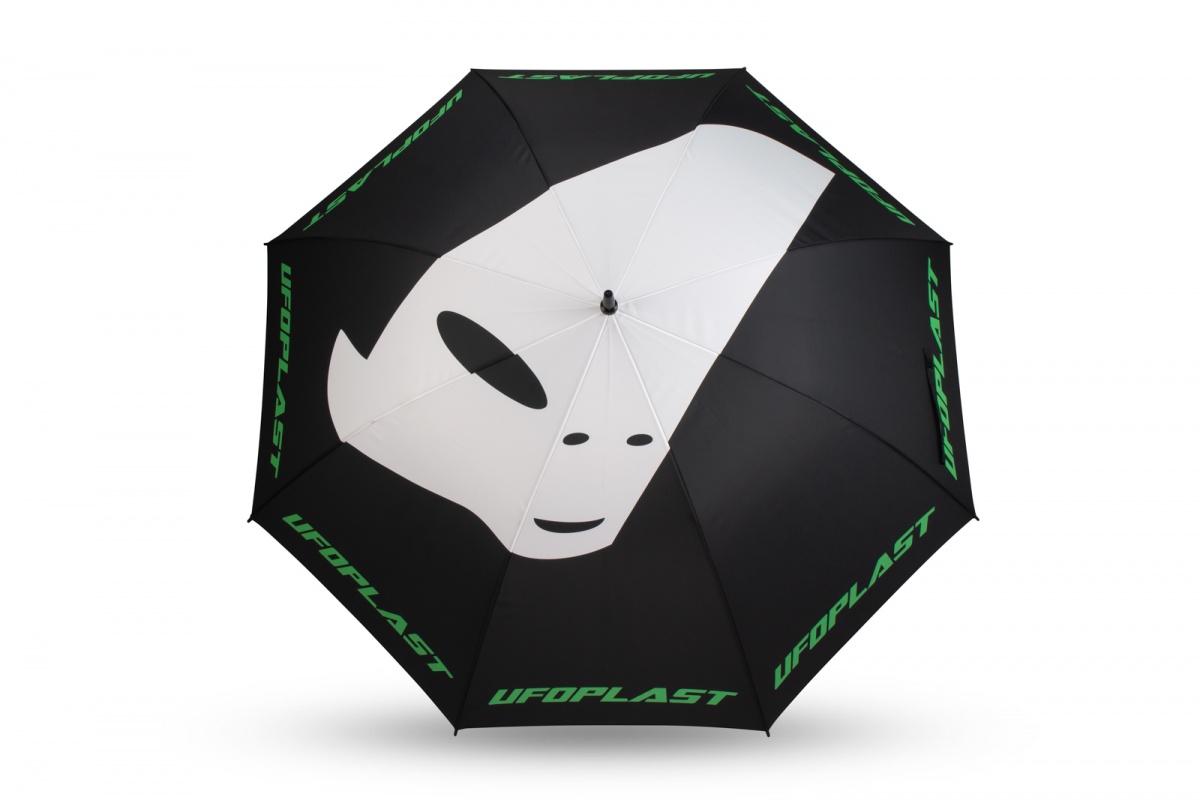Ombrello Paddock nero e verde - TEMPO LIBERO - AC02477 - UFO Plast