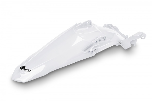 Parafango posteriore	enduro LED - bianco - Yamaha - PLASTICHE REPLICA - YA04891-046 - UFO Plast
