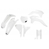 KTM full plastic kit - white - REPLICA PLASTICS - KTKIT531F-047 - UFO Plast