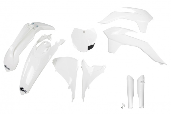 KTM full plastic kit - white - REPLICA PLASTICS - KTKIT531F-047 - UFO Plast