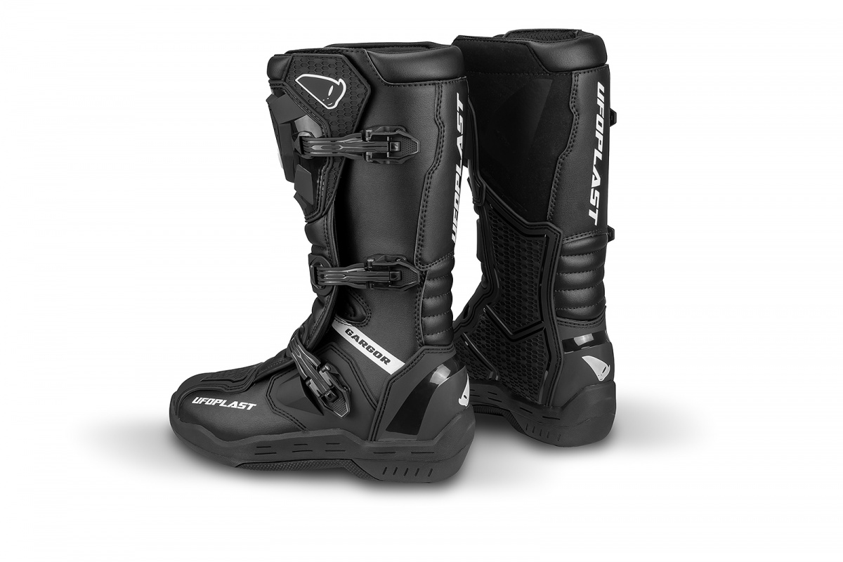 Motocross Gargor boots black - Boots - BO13002-KW - UFO Plast
