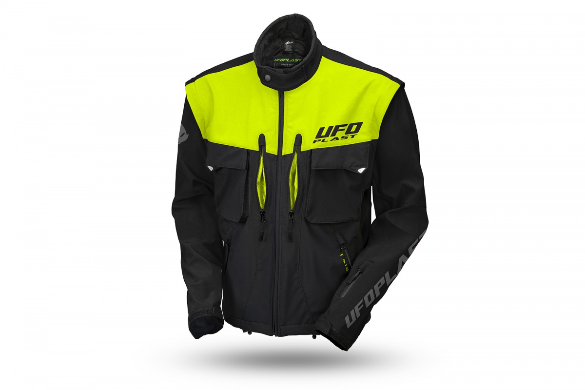 Giacca Enduro Taiga giallo fluo - Giacche - JA13001-KD - Ufo Plast