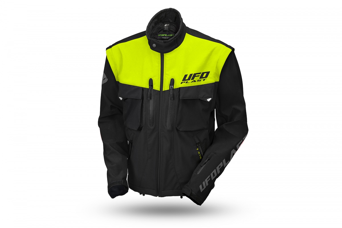 Giacca Enduro Taiga giallo fluo - Giacche - JA13001-KD - Ufo Plast