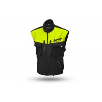 Taiga enduro jacket with protections included neon yellow - Jackets - JA13002-KD - UFO Plast