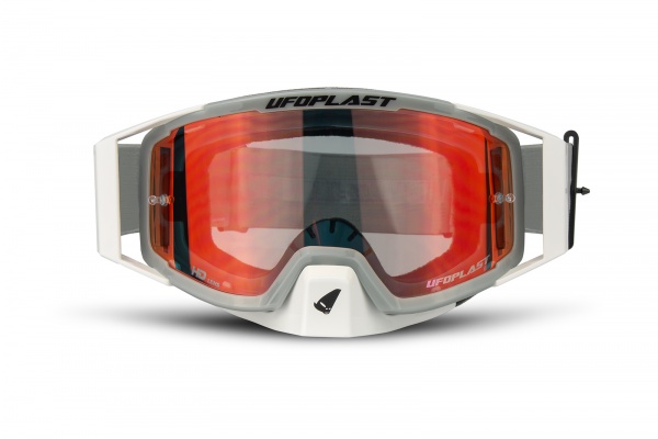 Occhiali motocross Wise Pro grigio - Abbigliamento adulto - GO13002-EW - UFO Plast