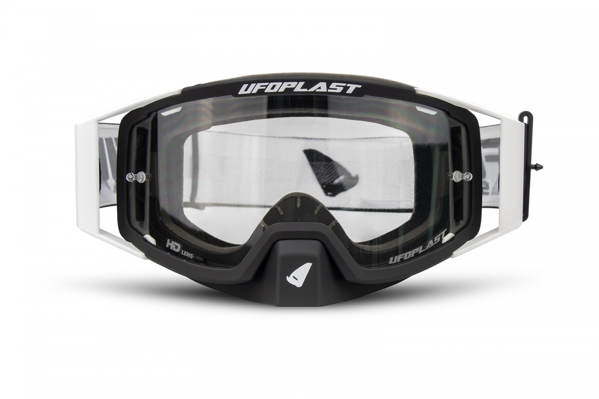 Occhiali motocross Wise nero - Abbigliamento adulto - GO13001-KW - UFO Plast