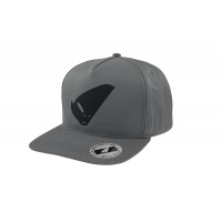 gray Cap with black alien logo - Caps - HA13001-E - UFO Plast